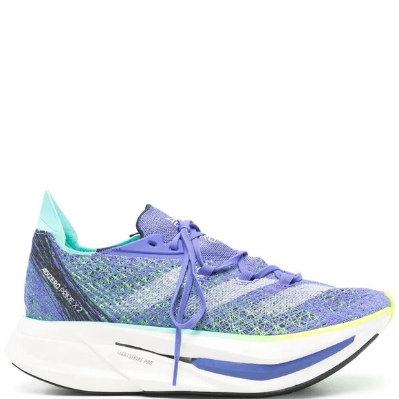 Adidas Adizero Prime X 2.0 Strung Running Shoes Cobalt Blue IF1209 Men\'s Size 11